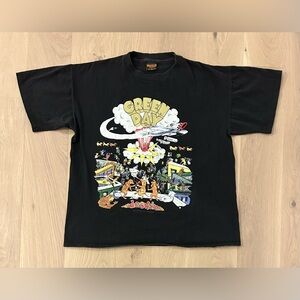 Vintage 1994 Green Day Dookie Double Sided T-Shirt Brockum Made In USA